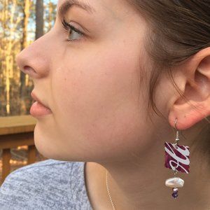 Cherry 🍒 Coke Coca-Cola Soda Pop Can Earrings